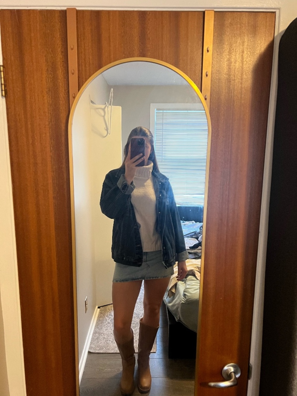 H&M Cream Knit Turtle Neck Sweater